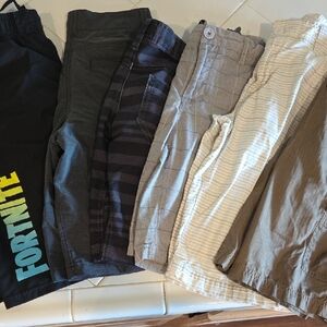 Tony Hawk. Fortnite, Urban Pi Kids Shorts Collection - Black, Gray, Brown, Cream